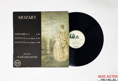 null 1 disque 33T/LP de Vlado Perlemuter, piano. Mozart: fantaisie n°4 K475, sonate...
