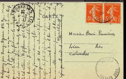 null Camille SAINT-SAENS

Lettre autographe signée.

18 décembre 1912. 3 pp., en-tête...