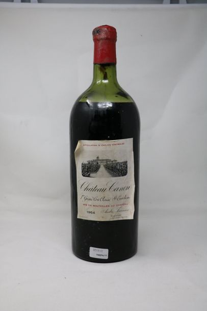 null Un (1) jeroboam (5 litres), Château Canon, 1964, 1er GCC de Saint Emilion (Bas...