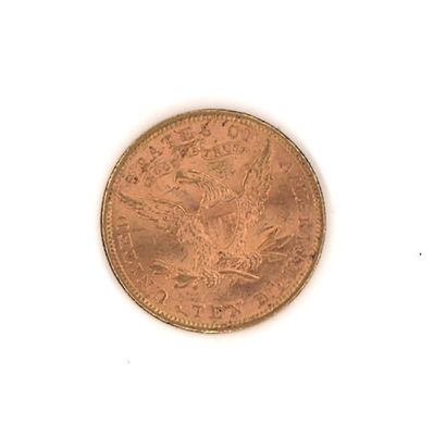 null Pièce de 10 dollars or type "Liberty", 1894 (frottée, usée)
Poids: 16,74 g