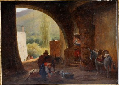 null Guillaume RONMY (1786-1854)

"Vue d'Italie"

Huile sur toile

18,7 x 32 cm