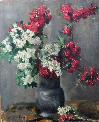 null Madeleine FIE-FIEUX (1897-1995)

"Bouquet de lilas"

Huile sur panneau, signée...