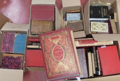 null Lot de six cartons de livres XVIIIe, XIXe et XXe