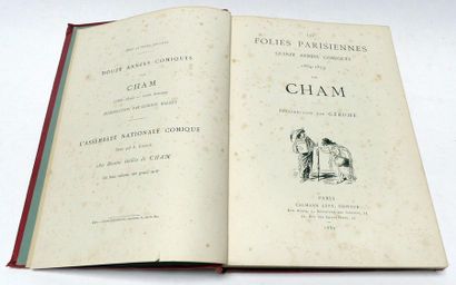 null CHAM (Amédée de Noé dit). Les Folies parisiennes. Quinze années comiques. 1864-1879....