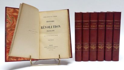 null MICHELET (Jules). Histoire de la Révolution française. Edition définitive, revue...