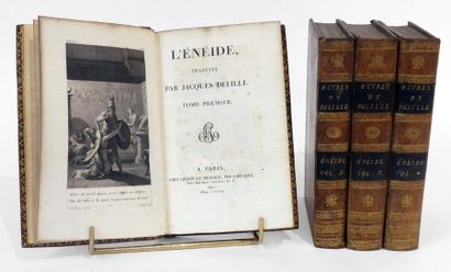 null [VIRGILE]. DELILLE (Jacques). L’Enéide. A Paris, chez Giguet et Michaud, 1804....