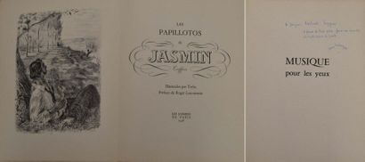null LAS PAPILLOTOS de Jasmin, les Jasmins de Paris, 1948. Un volume in-4, illustrations...