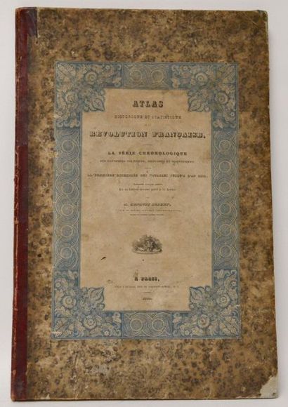 null ROBERT-ARNAULT. Atlas historique et statistique de la révolution française [...]....