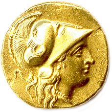 null ROYAUME DE MACEDOINE ALEXANDRE III LE GRAND 336-323 Statère d'or frappé à Amphipolis...