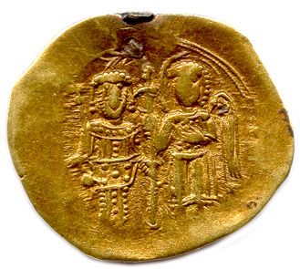 null ISAAC II ANGELUS 1185-1195 L'empereur couronné par l'Archange Michel. R/. Le...