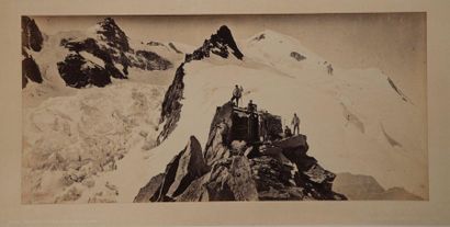 null [HAUTE-SAVOIE]. BRAUN Adolphe (1811-1877). Vues panoramiques : Vallée de Chamonix,...