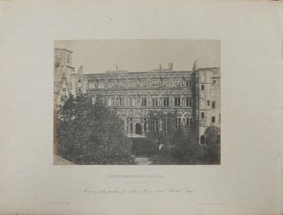 null [ALLEMAGNE]. MARVILLE [Charles François BOSSU dit] (1816-1879). Façade d’Othon-Henri,...