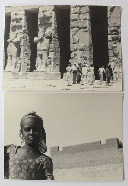 null CHADOURNE Georgette (Paris 1899-1983 Neuilly-sur-Seine). Voyage en Égypte, années...