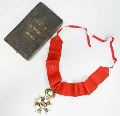 null ORDRES ET DECORATIONS. Ordre de la Légion d'Honneur, Croix de Commandeur en...