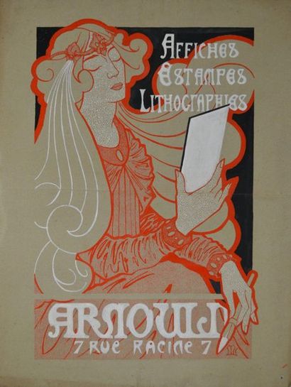 MARCEL-LENOIR (1872-1931) Projet d’affiche...