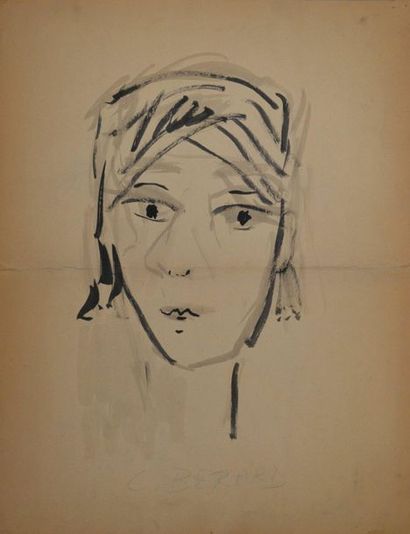 Christian BERARD (Paris 1902 – 1949) Portrait...