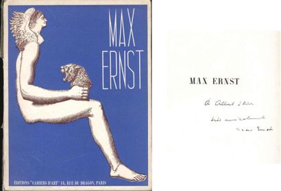  ERNST Max.peintre._MAX ERNST. ?UVRES DE 1919 A 1936_Paris, Cahiers d'Art, 1937 in-4,... Gazette Drouot