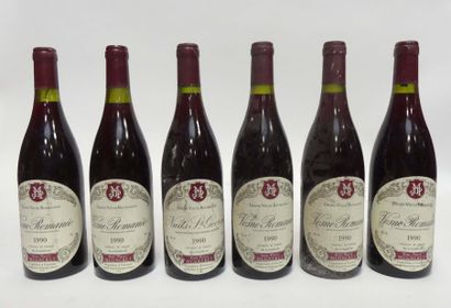 null Six bouteilles de NUITS SAINT-GEORGES, J.P. Mugneret 1990