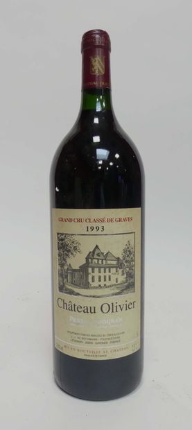 null Magnum de Château Olivier, PESSAC-LEOGNAN grand cru classé de Graves, 1993.