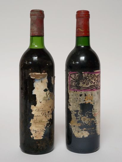 null *1 Blle Mouton Rothschild 1988, Keith Haring. Etiquette abimée. On joint 1Blle...