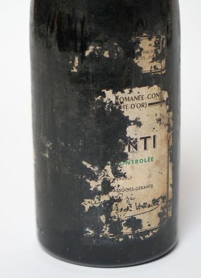 null * 1 Blle Domaine de la Romanée-Conti, 1976. 5 cm Etiquette très abimée, étiquette...