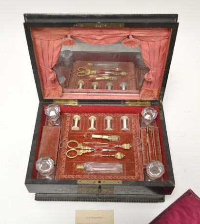 Beautiful musical sewing box for lady, in...