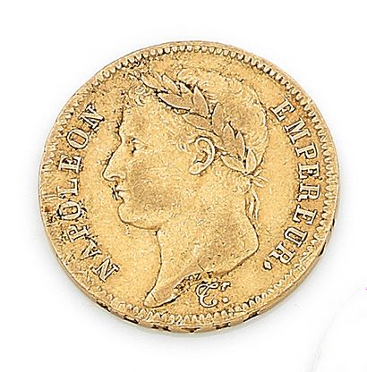 null PIECE de 40 francs or Napoléon 1er 1811