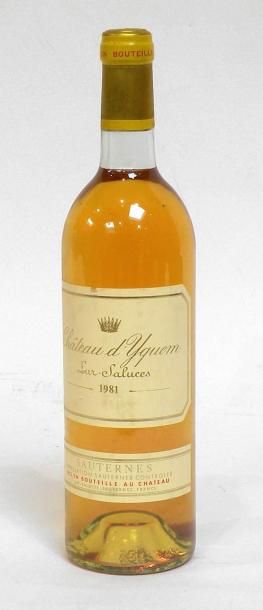 null 1 blle CHATEAU D'YQUEM, 1981