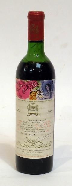 null 1 blle CHATEAU MOUTON ROTHSCHILD, 1970