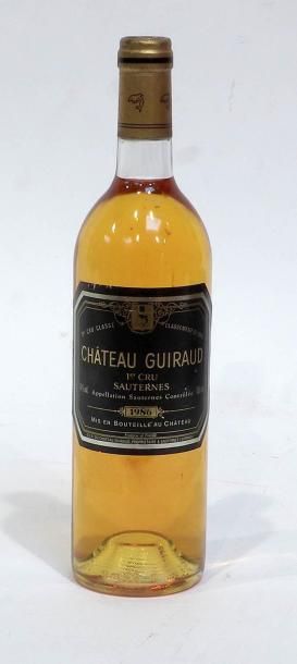 null 1 blle CHATEAU GUIRAUD, 1986