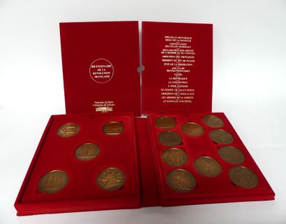 null Coffret de la Monnaie de Paris, Bicentenaire de la révolution française.