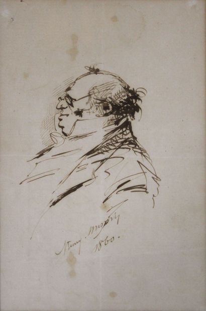 Henry Bonaventure MONNIER (1805-1877). Caricature...