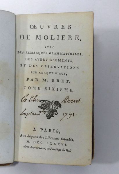 null Lot de LIVRES des XVIIIe et XIXe siècles dont PAGES François, Atlas du Cours...