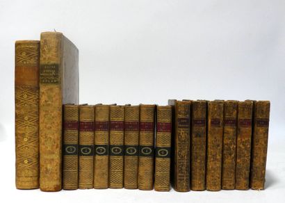  Lot de LIVRES des XVIIIe et XIXe siècles dont PAGES François, Atlas du Cours d'Etudes...