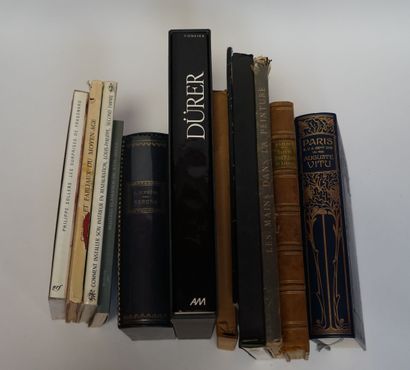 null Lot de livres et livres d'art dont une monographie sur Albrecht Dürer et Les...