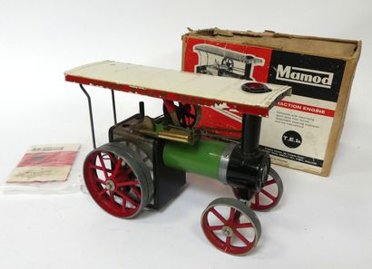 MAMOD. Steam Traction, tracteur vert
