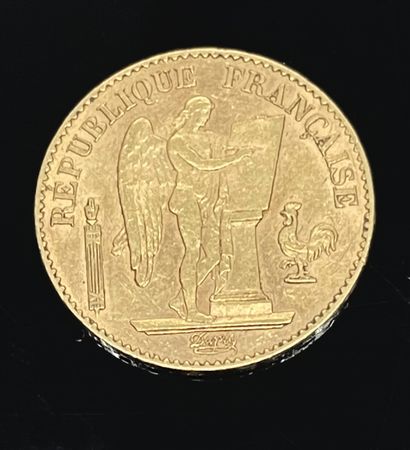 PIECE of 20 francs Winged Genius 1893