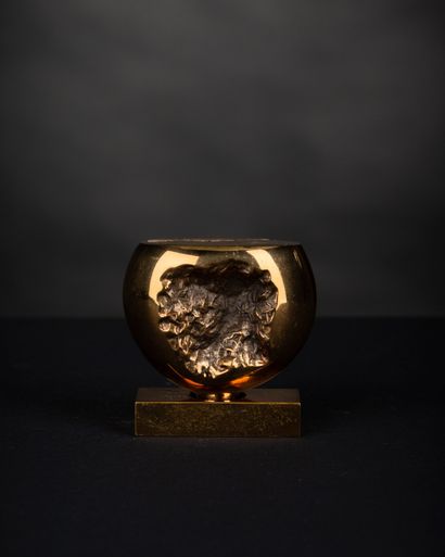 Serge MANSAU pour Léonard. Prototype en bronze...