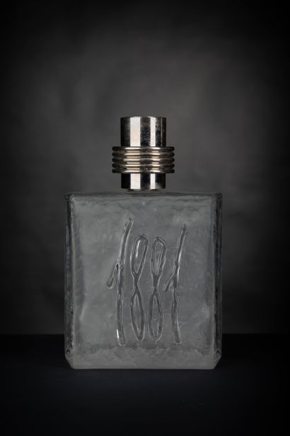 null Serge MANSAU for Cerruti. Bottle sculpture advertising the perfume Cerruti 1881...