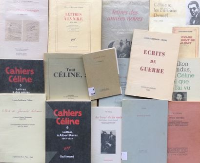 LIBRARY OF A CELINE FRIEND - c) CORRESPONDENCE....