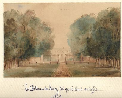 null BERTHELIN (Max) French architect, painter and watercolorist, student of Henri...