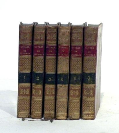 null ANDRIEUX. Oeuvres. 6 vol. 1822, Paris Nepveu.
