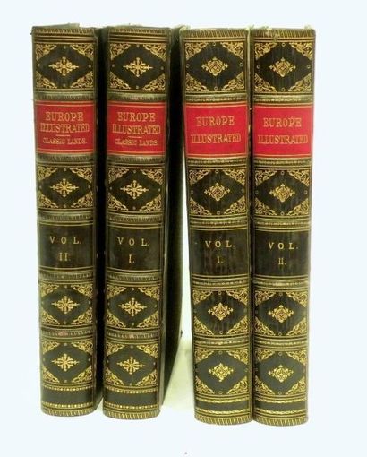 null Europe illustrated. 4 forts volumes.