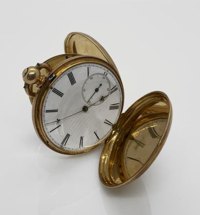 MONTRE GOUSSET chronometer, savonnette, in...