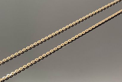 null CHAIN in yellow gold 750 mils. (accident to the clasp)