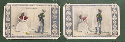 null Napoléon Bonaparte : lot de cartes postales anciennes sur Napoléon Bonaparte....