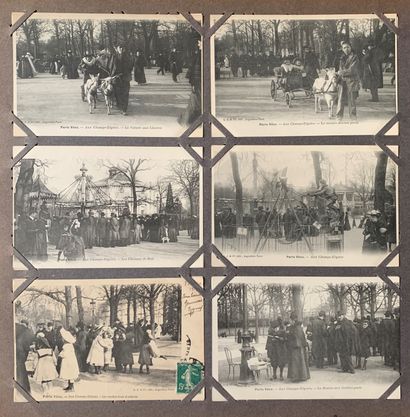 null Série « Paris Vécu » : lot de cartes postales anciennes de la série « Paris...