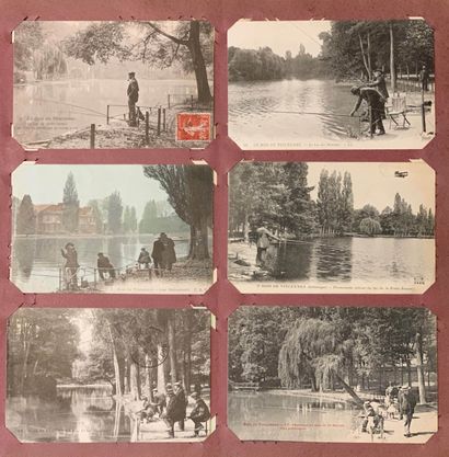 Bois de Vincennes : lot de cartes postales...