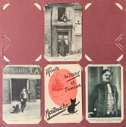 null Cabarets Parisiens : lot de cartes postales anciennes sur les cabarets Parisiens...