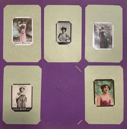 null Caroline Otero : lot de cartes postales anciennes sur l’artiste Otero. Nombreux...